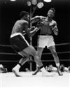 (BOXING) Group of approximately 150 photographs of pugilists in the ring, with prints of the